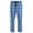 Blue, variant on Hanes Comfort Flex Plaid Pajama Lounge Pant (Men Big & Tall)