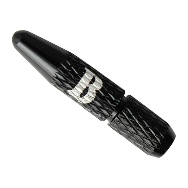 mmirethe Bike Cable End Cap Ends Crimps Ferrules Brake Black 18.4x3.7mm 1Set