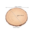 thumbnail image 2 of Raindrops Garden Stepping Stones Outdoor 2 Pack Weatherproof Wooden Easy Installation Clean For Diy Landscape Decor, 2 of 6