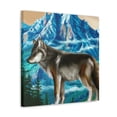 thumbnail image 2 of Wild Wolf Watchfulness - Canvas, 2 of 10