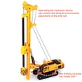 thumbnail image 5 of Precise Rotary Drilling Rig Crawler Excavator Model 1:64 Alloy for Showcase Toy, 5 of 9