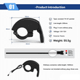 thumbnail image 2 of Electric E-Bike -01 Thumb Throttle Speed Control Quick-Release Throttle Handle Accelerator Electric Bike Part, 2 of 6