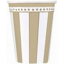 50th Anniversary 'Golden Wishes' 9oz Paper Cups (8ct)