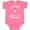 Hot Pink, variant on Inktastic My Auntie Loves Me Girls Bear Girls Baby Bodysuit