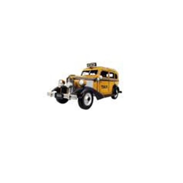 Old Modern Handicrafts AJ079 1933 Modèle de Taxi Jaune - Multicolore