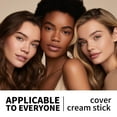 thumbnail image 5 of Double Ended Color Changing Foundation Stick – 13g – Adaptive Shade, Full Coverage – For Flawless Skin – 1pc, 5 of 7