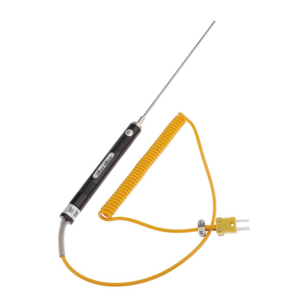 Termopar Tipo K, Enchufe Tipo K, Sonda Térmica, Sensor De Termopar De Superficie Herramienta De Medicion De Temperatura Para Deteccion De