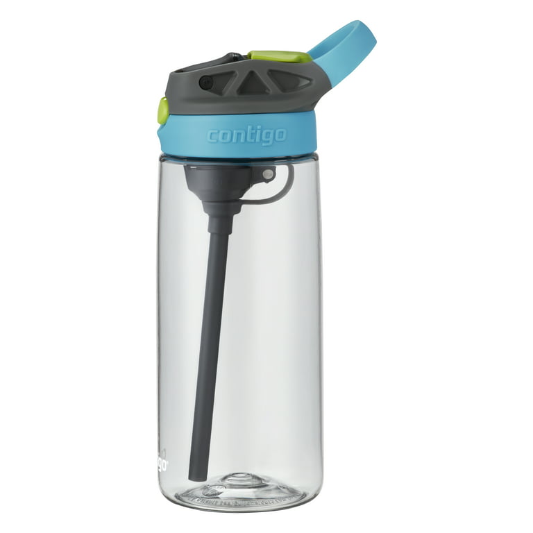 Wells Plastic Filter Water Bottle with AUTOSPOUT® Straw Lid, 24 Oz.
