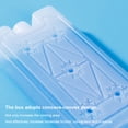 thumbnail image 6 of Sioweci Ice Packs for Lunch Boxes Coolers Leak-Proof Quick Freeze Reusable Freezer Packs with Water Cold Up to 8 Hours Ice Packs for Beach Camping Fishing Hiking Blue, 6 of 11
