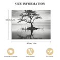 thumbnail image 2 of ARISTURING  Black and White Wall Art Tree and Lake Landscape Pictures Canvas Prints Wall Art for Living Room Bedroom Bathroom Home Office Decoration, 2 of 5