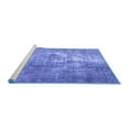 thumbnail image 2 of Ahgly Company Machine Washable Indoor Rectangle Persian Blue Traditional Area Rugs, 3' x 5', 2 of 4