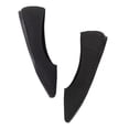 thumbnail image 4 of Frank Mully Zapatos de vestir de punto para mujer con punta en punta, zapatos cómodos para mujer, zapatos de ballet sin cordones para mujer, zapatos clásicos suaves, cuña baja, negro 7, 4 of 5