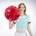 thumbnail image 1 of Hbdhejl Cheerleading à Main Fleurs Colorées Activités Sportives Performance Fournitures de Cheering Rondes Colorées Légères Double Doigt Boucle Design Antidérapant, 1 of 4