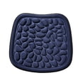 thumbnail image 2 of jinwen Car Seat Cushion Replacement Anti Slip Simple Car Accessories Breathable Stylish Dark Blue, 2 of 9