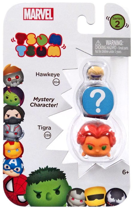 1 Mystery Character Marvel Tsum Tsum Series 2 Mini Figure 3-Pack Choose Pack 