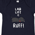 thumbnail image 4 of Inktastic Lab Life is Ruff Labrador Retriever Boys or Girls Baby Bodysuit, 4 of 5