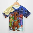 thumbnail image 3 of Scooby Doo Kid's T-Shirt Short Sleeve T-Shirt Tops Summer Tee Shirt for Boys Girls 100CM, 3 of 8
