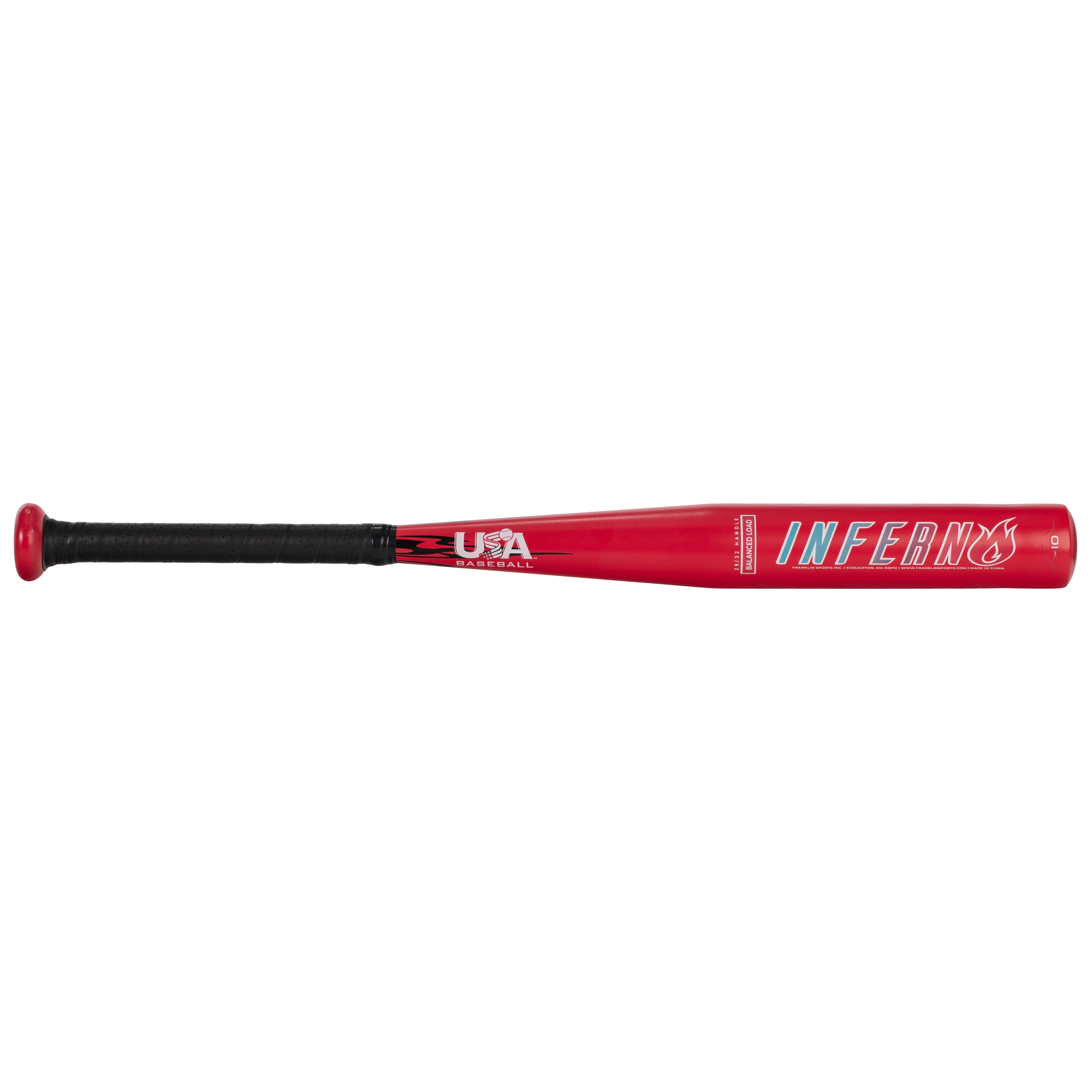 Franklin Sports Red Inferno Tee Ball Set - Youth 25" Bat, Drop 10 - Ball - 9" PVC Tee Ball Glove