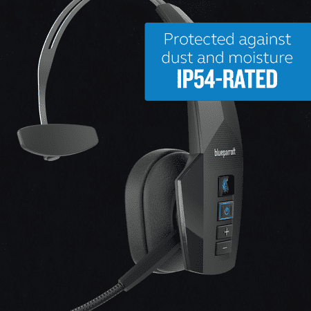 BlueParrott - B350-XT Wireless On-Ear Headset - Black