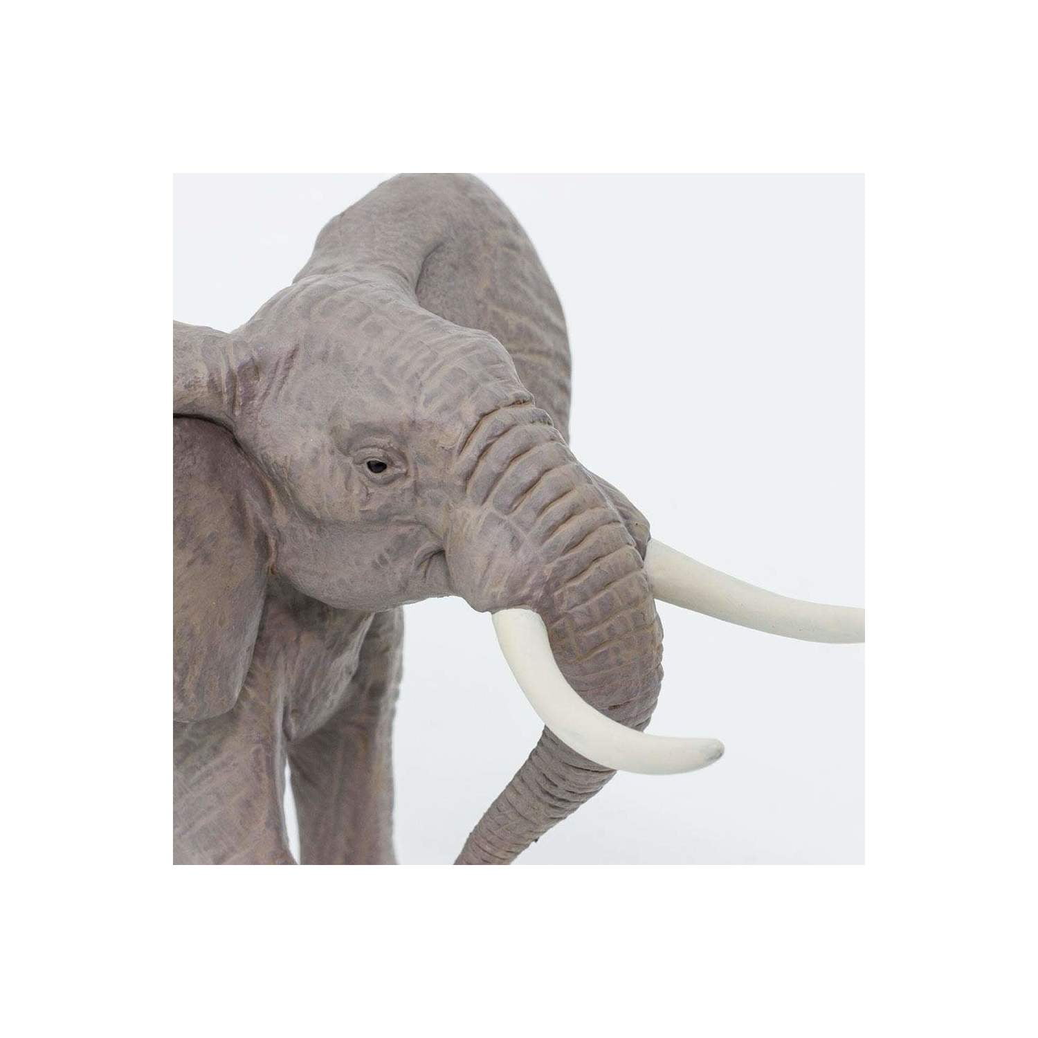 ●BLUE ELEPHANT●大人気★BIN 送料関税込み Safari Ltd. African Bull Elephant Figurine - Realistic 7.6