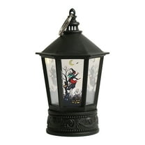 CASAFUN Halloween Flameless Flickering Pumpkin Candles, Scary Spooky Pumpkin Electric LED Halloween Fake Pillar Candles for Indoor Window Table Home Centerpiece Halloween Thanksgiving Fall Decor