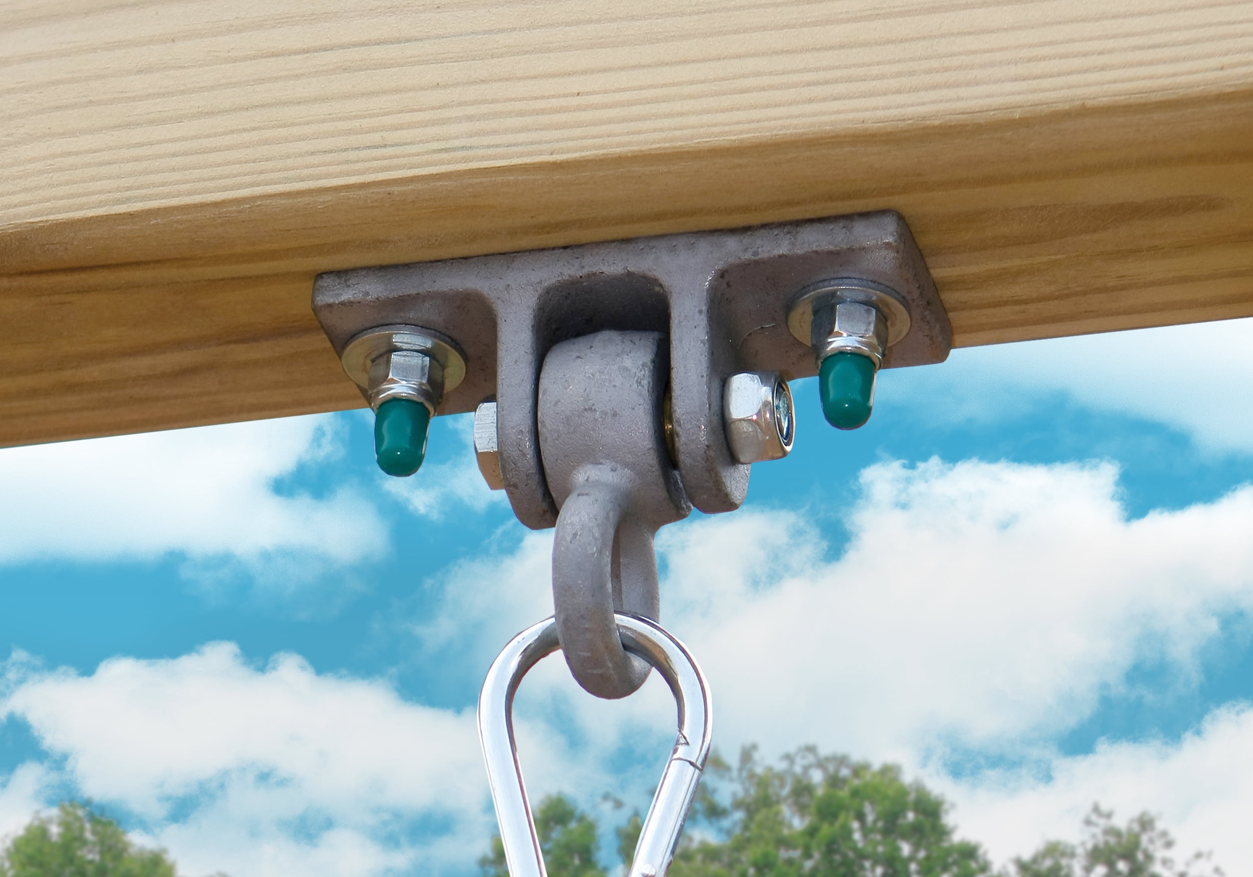 Gorilla Playsets HeavyDuty Iron Swing Hanger Mounting Hardware