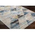 thumbnail image 3 of Mark&Day Area Rugs, 9x12 Oren Modern Beige/Camel Area Rug, Beige Brown Blue Carpet for Living Room, Bedroom or Kitchen (9'2" x 12'), 3 of 5