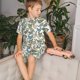 thumbnail image 4 of Balery Funny Chicken Conjunto de Pijama Infantil de Manga Corta con Estampado – Ropa de Dormir de Algodón Suave-Medium, 4 of 6