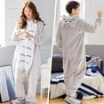 thumbnail image 3 of Pijama Unisex de animales para adultos, ropa de dormir cálida de Totoro, una pieza, disfraz de Cosplay para fiesta de Halloween y Navidad, 3 of 4