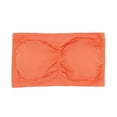 thumbnail image 3 of LAVRA Women's Bandeau Strapless Padded Bra Seamless Tube Top, 3 of 3