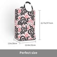 thumbnail image 3 of Vsdgher Black Snake Print Square Laundry Bag Large Collapsible Dirty Clothes Bags With Handles Waterproof Essentials Storage For College Dorm, Family, 3 of 6