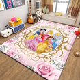 thumbnail image 1 of Disney Princess Girls' Floor Rug Soft Door Mat Anti-slip Living Bedroom Carpet, 1 of 3