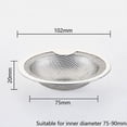 thumbnail image 3 of 2 Pcs Stainless Steel Sink Strainers 102mm Kitchen Sink Strainer Anti-Clog, 3 of 5