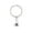 Keychain White Gold Love, variant on Language Necklace Female Projection Love European And American