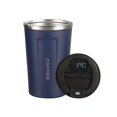 thumbnail image 2 of Tumbler aislante de vacío, botella de , taza de agua de viaje a prueba de fugas de acero inoxidable de 380 ml para acampar a casa Azul, 2 of 8