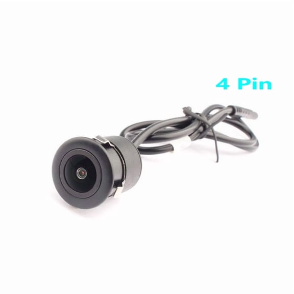 Reversing image 18.5 full-color round-headed night vision HD 4 Pin waterproof driving recorder reversing image camera