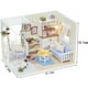 thumbnail image 3 of Casa de muñecas DIY, Kit de casa de muñecas en miniatura DIY Mini casa de madera 3D realista, 3 of 5