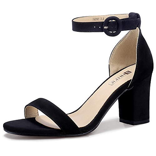 IDIFU Women IN3 Amy Block Heel Dress 