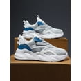 thumbnail image 1 of Men Colorblock Lace-up Front Chunky Sneakers, Sport Outdoor Sneakers, 1 of 4