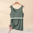 thumbnail image 3 of Aezemi Women Lace Padded Cami Tops, Soft Sleeveless Built-in-Bras Round Neck Camisole, Casual Summer Home Comfy Tank Tops, L-4XL, 3 of 6