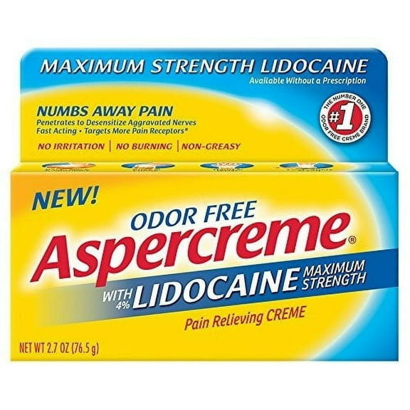 Aspercreme with Lidocaine, 2.7 Ounce