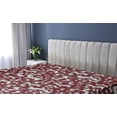 thumbnail image 5 of Ambesonne Zebra Fitted Sheet, Wild Animal Illustration Art, King Size, Raspberry and White, 5 of 5