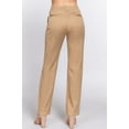 thumbnail image 4 of Women's Casual Straight Fit Twill Long Pants, 4 of 4
