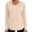 Pink, variant on Women's Lightweight Hooded Long Sleeve Top Activewear Pullover Blouse Casual Sporty Tunic Shirt for Fall Winter Daily Wear and Workout