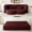 Burgundy-Corudroy, variant on Firscook Full Size Floor Sofa Bed with 2 Pillows, Convertible Teddy Fabric Sleeper Couch, Foam-Filled Foldable Mattress, No Assembly,Burgundy