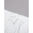 thumbnail image 3 of Men 2 Piece Matching Summer Outfit Stripe Texture Short Sleeve Button Up Shirt and Shorts Casual Vacation Set, 3 of 11