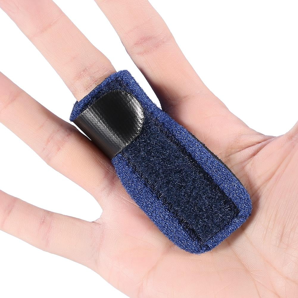 Yosoo Finger Splint Built-in Steel Sheet, Adjustable Pain Relief Trigger Finger Fixing Splint Straightening Brace Distortion Fracture Finger Splint Corrector Support