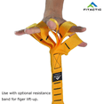 thumbnail image 4 of Fitactic Upgraded 1 Pair Eagle Loops Grip for Finger Thumb Hand Wrist Forearm Arm Strengthening Training (Yellow), 4 of 4