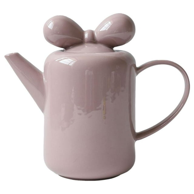 GROWTH TANK Ceramic Tea Pot, Accessory Candy-Colored Nordic Coffee Pot for Kitchen Afternoon