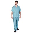 thumbnail image 2 of M&M SCRUBS Men's Scrub Set Medical Scrub Top and Pants, 2 of 4